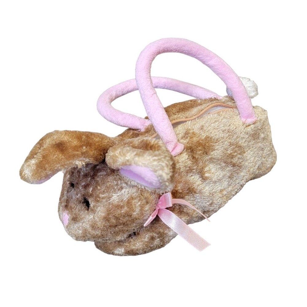 Bunny Rabbit Purse Bag Unbranded Zipper Broke 8"